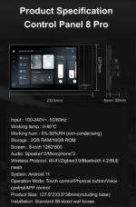 TYSH 8-inch Touch Screen Smart Panel - Image 4