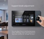 TYSH Tuya 10 Inch Smart Home Control Panel Music Play 2 Gang Relays 2 Way Speakers - Image 6