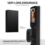 TYSH Face Recognition Smart Door Lock Camera Palm Vein Intelligent Cerradura Ai Inteligente Tuya Wifi Fingerprint Digital Lock - Image 5